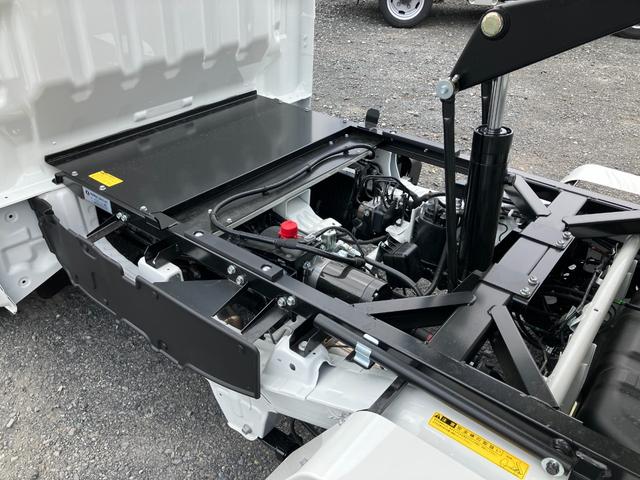 ハイゼットトラック 　清掃ダンプ４ＷＤ　ＬＥＤ省力パック　届出済み未使用車　土砂禁　スマートキー　ＬＥＤヘッドライト＆フォグランプ　デフロック　コーナーセンサー　オートライト（24枚目）
