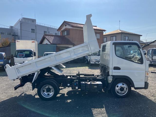 キャンター 　積載２トン　全低床強化ダンプ　６ＡＴデュオニック２．０　荷台塗装仕上げ済み　ダンプピン＆コボレーン　荷台Ｌ字アングル補強済み（17枚目）