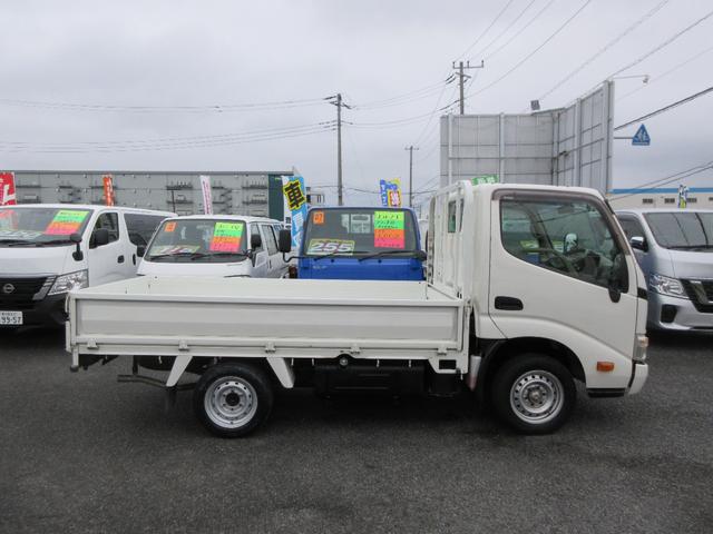 トヨエース Ｓシングルジャストロー　スーパーシングルジャストロー　低床　オートマ　三方開き　シングルタイヤ　Ｄ席エアバック　集中ドア　スチールデッキ　１２５０Ｋｇ積載（4枚目）