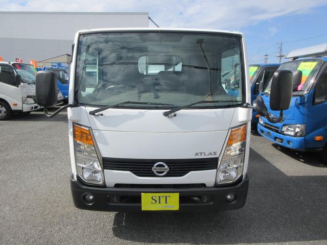 アトラストラック スーパーロー スーパーロー 低床 Wタイヤ 三方開き F5速 ABS D席エアバック 集中ドア ETC 左側電動格納ミラー スチールデッキ 1500Kg積載(2枚目)