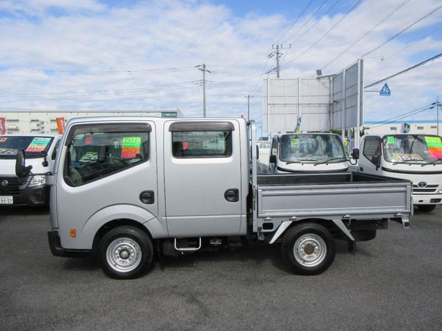 アトラストラック WキャブショートフルスーパーローDX Wキャブ 三方開き シングルタイヤ オートマ ABS D席エアバック 集中ドア キーレス ETC 左側電動格納ミラー 荷台板張り 1150Kg積載(5枚目)