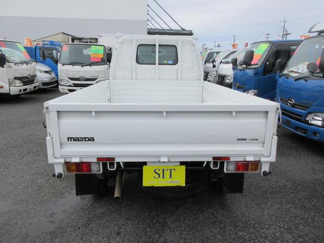 ボンゴトラック シングルワイドローDX DX シングルタイヤ 三方開き オートマ ABS Wエアバック 集中ドア キーレス ETC スチールデッキ 1150Kg積載(3枚目)