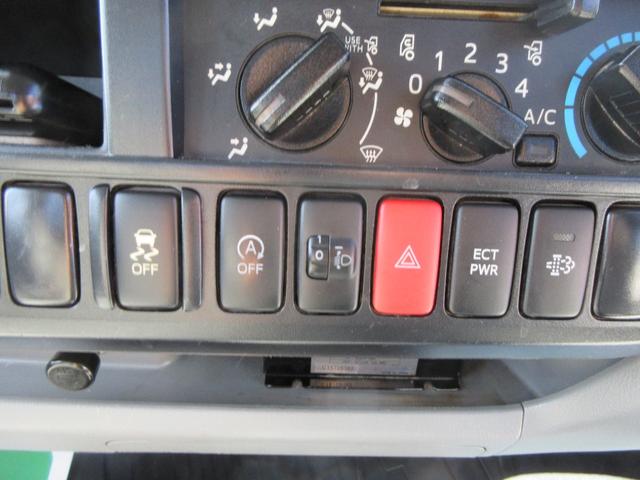 ダイナトラック フルジャストロー　フルジャストロー　Ｗタイヤ　三方開き　オートマ　ＡＢＳ　Ｄ席エアバック　集中ドア　ＥＴＣ　アイドリングストップ　社外ナビＴＶ　荷台板張り　２０００Ｋｇ積載（15枚目）