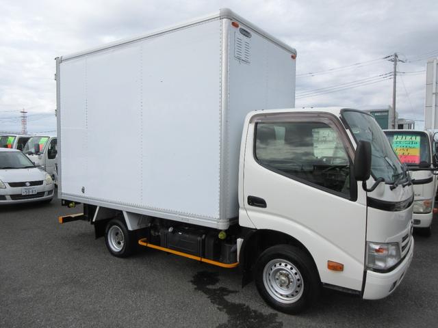 ダイナトラック ロングジャストロー パネルバン Wタイヤ オートマ D席エアバッグ 集中ドア 左側電動格納ミラー バックモニター ラッシングレール1段 1100Kg積載 車両総重量3375Kg 荷箱内寸高さ212幅165長さ323(6枚目)
