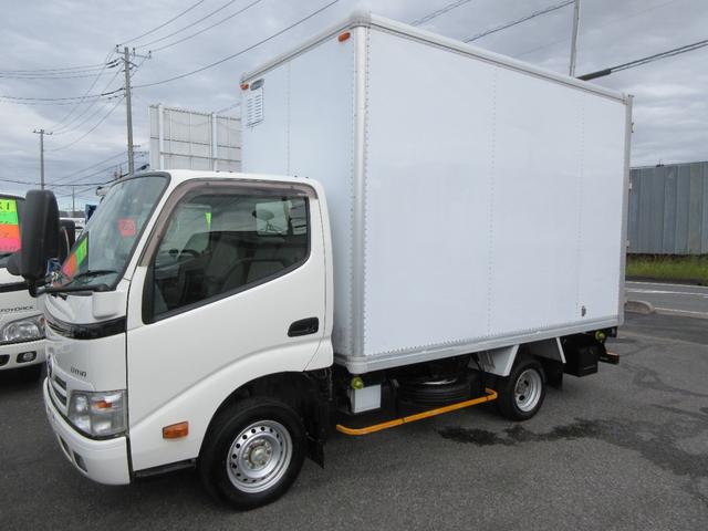 ダイナトラック ロングジャストロー パネルバン Wタイヤ オートマ D席エアバッグ 集中ドア 左側電動格納ミラー バックモニター ラッシングレール1段 1100Kg積載 車両総重量3375Kg 荷箱内寸高さ212幅165長さ323(7枚目)