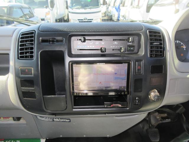 ダイナトラック ジャストロー　ジャストロー　低床　Ｗタイヤ　三方開き　Ｆ５速　ＡＢＳ　Ｗエアバッグ　集中ドア　ＥＴＣ　社外ナビＴＶ　フルセグ　荷台板張り　車両総重量３２８５Ｋｇ　１５００Ｋｇ積載（14枚目）