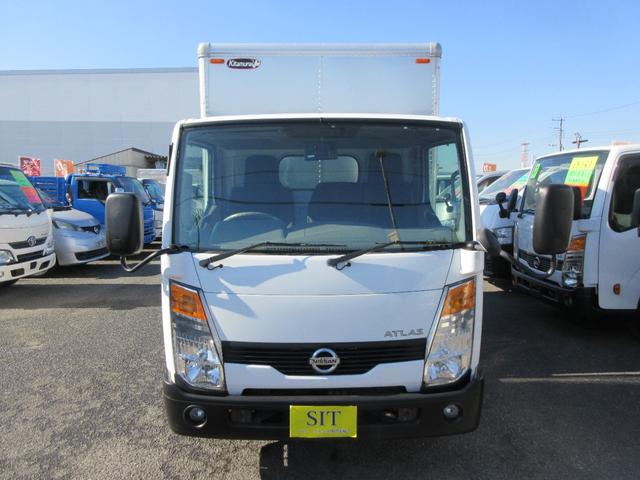 アトラストラック フルスーパーロー　アルミバン　フルスーパーロー　Ｗタイヤ　Ｆ６速　ＡＢＳ　Ｄ席エアバッグ　集中ドア　キーレス　ＥＴＣ　左側電動格納ミラー　バックモニター　荷箱３枚扉　荷箱サイドドア　荷箱内寸高さ１９０幅１７８長さ３１５（2枚目）