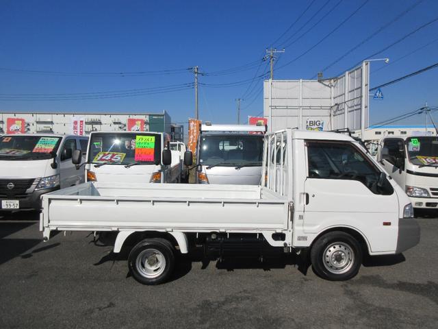 バネットトラック ロングスーパーローＤＸ　ＤＸ　スーパーロー　ロング　低床　Ｗタイヤ　三方開き　オートマ　Ｄ席エアバッグ　集中ドア　ワンオーナー　スチールデッキ　１０００Ｋｇ積載（4枚目）