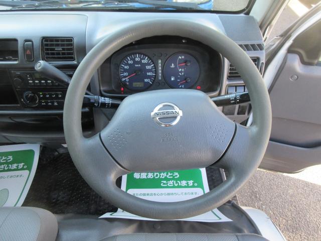 バネットトラック ロングスーパーローＤＸ　ＤＸ　スーパーロー　ロング　低床　Ｗタイヤ　三方開き　オートマ　Ｄ席エアバッグ　集中ドア　ワンオーナー　スチールデッキ　１０００Ｋｇ積載（13枚目）