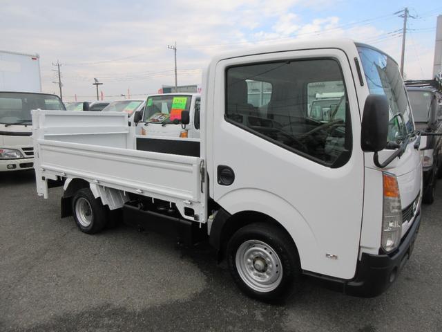 アトラストラック スーパーロー パワーゲート スーパーロー 低床 Wタイヤ F5速 ABS D席エアバッグ 集中ドア 左電格ミラー 極東製600Kg型垂直ゲート 2段式ゲート 荷台板張り 車両総重量3490Kg 1500Kg積載(6枚目)