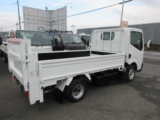 アトラストラック スーパーロー パワーゲート スーパーロー 低床 Wタイヤ F5速 ABS D席エアバッグ 集中ドア 左電格ミラー 極東製600Kg型垂直ゲート 2段式ゲート 荷台板張り 車両総重量3490Kg 1500Kg積載(8枚目)