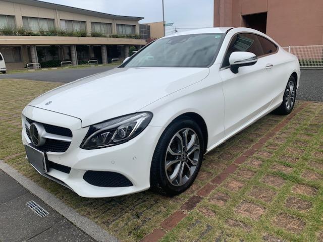 Cクラス C180クーペ レーダーセーフティパッケージ ハーフレザーシート シートヒーター レーダークルーズ 純正HDDナビ フルセグTV バックカメラ ブルートゥースオーディオ ETC スマートキー LEDヘッドライト(2枚目)