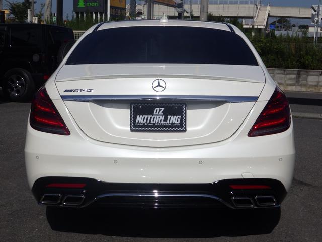 Ｓクラス Ｓ５５０ロング　Ｓ６３後期仕様　Ｂｌｕｅｔｏｏｔｈ対応ナビ　全周囲カメラ　ブルメスターサウンド　パノラマサンルーフ　本革シート　フルエアロ　可変バルブ付き社外マフラー　ＲＯＨＡＮＡ２２インチＡＷ　グー鑑定書付き（10枚目）