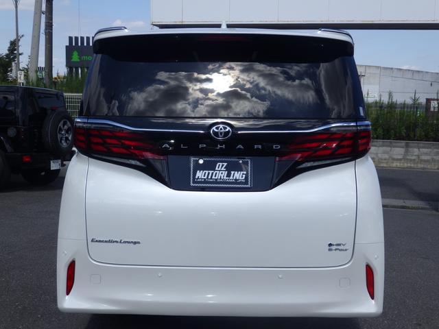 アルファードハイブリッド エグゼクティブラウンジ　４ＷＤ　Ｂｌｕｅｔｏｏｔｈ対応ナビ　ＵＳＢ／ＨＤＭＩ接続　トヨタチームメイト　ＪＢＬサウンド　前後ドラレコ　本革シート　３眼シーケンシャル　左右独立ムーンルーフ　禁煙車　ＯＢＤ診断済み　グー鑑定書付き（13枚目）