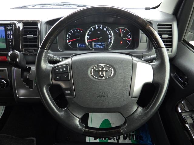 ハイエースバン スーパーGL ダークプライム 4WD ALPINEナビ/後席モニター Bluetooth/HDMI接続 天井スピーカー ベッドキット 両側パワスラ BARBERO16インチAW 特別仕様車 寒冷地仕様 OBD診断済み グー鑑定書付(20枚目)