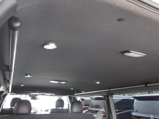 ハイエースバン スーパーGL ダークプライムII ALPINEBIGXナビ USB/HDMI接続 前後ドラレコ 専用ハーフレザーシート ベッドキット ブロックローダウン ヒッチメンバー 衝突軽減 特別仕様車 OBD診断済み グー鑑定書付(31枚目)