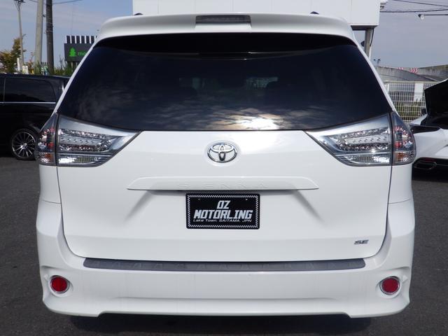 シエナ ＳＥ　Ｂｌｕｅｔｏｏｔｈ対応ナビ　フリップダウンモニター　電動サンルーフ　電動格納ミラー　スペアキー　ブラックレザーシート　新車並行車　ｃａｒｆａｘ走行証明書付き（12枚目）