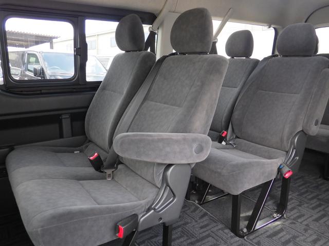 ハイエースワゴン GL ALPINEナビ/フリップダウンモニター HDMI接続 ETC ドラレコ ユピテルレーダー 15インチタイヤ セーフティセンス スマートキー×2 禁煙車 10人乗り OBD診断済み グー鑑定書付き(18枚目)