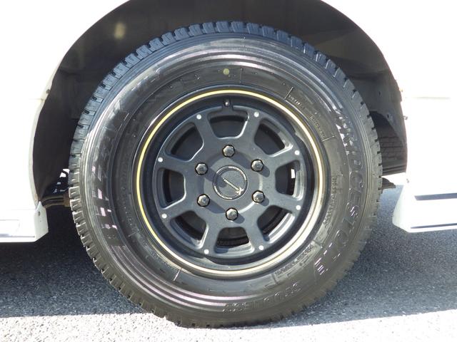 ハイエースバン SロングDX GLパッケージ 4WD Bluetooth対応ナビ 後席モニター Wエアコン ビークル製ベッドキット Gibsonフルエアロ 社外ショック バッドフェイス 社外15インチAW OBD診断済み グー鑑定書付き(61枚目)