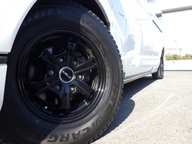 ハイエースワゴン グランドキャビン 4WD ALPINEBIGXナビ/後席モニター SOREXヒッチメンバー オーバーフェンダー 玄武ブロックローダウン DELF15インチAW 寒冷地仕様 10人乗り OBD診断済みグー鑑定書付き(17枚目)