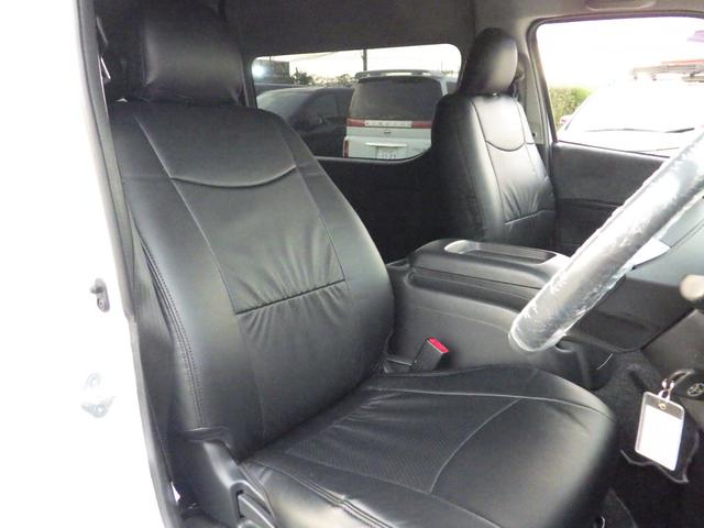 ハイエースワゴン グランドキャビン 4WD ALPINEBIGXナビ/後席モニター SOREXヒッチメンバー オーバーフェンダー 玄武ブロックローダウン DELF15インチAW 寒冷地仕様 10人乗り OBD診断済みグー鑑定書付き(19枚目)