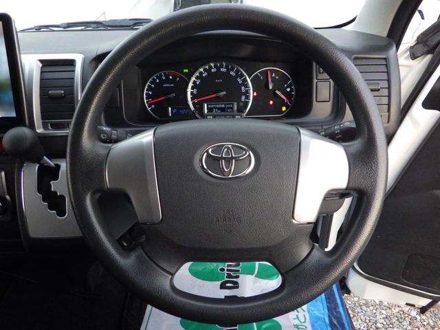 ハイエースワゴン グランドキャビン 4WD ALPINEBIGXナビ/後席モニター SOREXヒッチメンバー オーバーフェンダー 玄武ブロックローダウン DELF15インチAW 寒冷地仕様 10人乗り OBD診断済みグー鑑定書付き(23枚目)