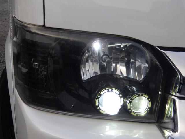 ハイエースワゴン グランドキャビン 4WD ALPINEBIGXナビ/後席モニター SOREXヒッチメンバー オーバーフェンダー 玄武ブロックローダウン DELF15インチAW 寒冷地仕様 10人乗り OBD診断済みグー鑑定書付き(30枚目)