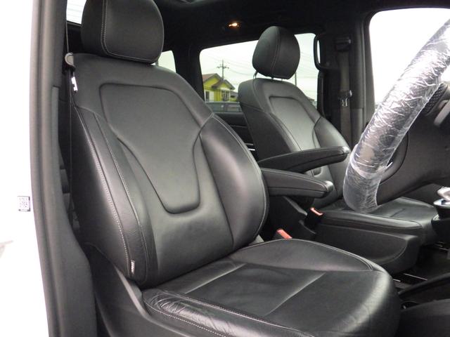 Vクラス V220d スポーツ ロング Bluetooth対応ナビ ブルメスターサウンド 前後ドラレコ 全周囲カメラ ブラインドスポットモニター パノラミックスライディングルーフ 本革シート 純正19インチAW 禁煙車 正規輸入車 鑑定書付(20枚目)