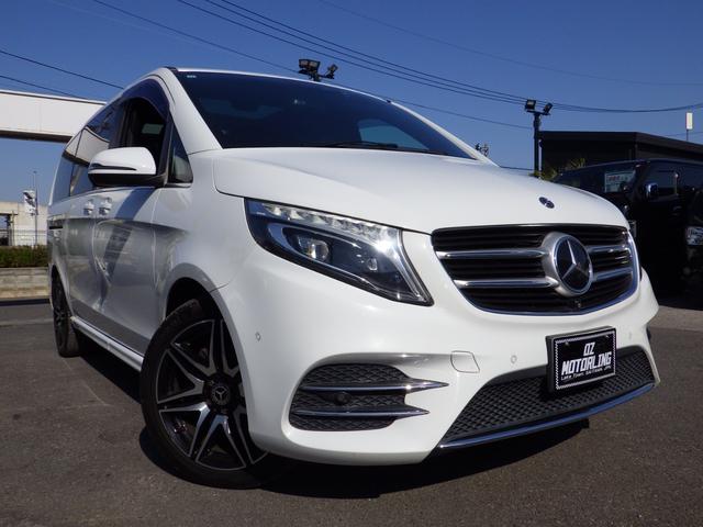 Vクラス V220d スポーツ ロング Bluetooth対応ナビ ブルメスターサウンド 前後ドラレコ 全周囲カメラ ブラインドスポットモニター パノラミックスライディングルーフ 本革シート 純正19インチAW 禁煙車 正規輸入車 鑑定書付(32枚目)