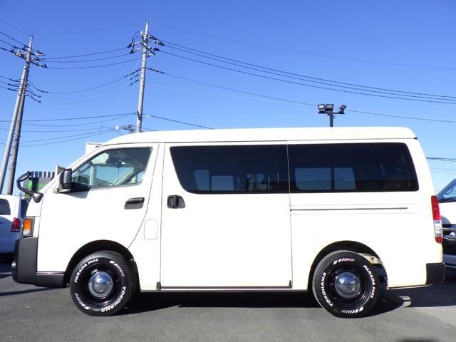 ハイエースワゴン GL 4WD Bluetooth対応ナビ 後席モニター FLEXFDシリーズベッドキット/丸目キット 社外16インチAW 衝突軽減 ワンオーナー 禁煙車 10人乗り OBD診断済み グー鑑定書付き(13枚目)