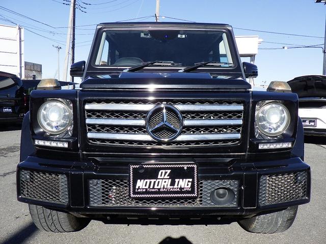 Gクラス G350d ラグジュアリーパッケージ Bluetooth対応ナビTV 黒本革シート サンルーフ harman/kardonサウンドシステム オプション20インチアルミホイール グー鑑定書付き(10枚目)