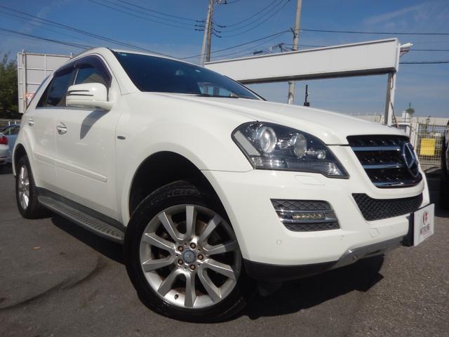 ML350 ブルーテック 4マチック ディーゼルターボ サンルーフ ブラックレザーシート サイドライナー CLIFFORD ワンオーナー車 後期型 最終モデル(9枚目)