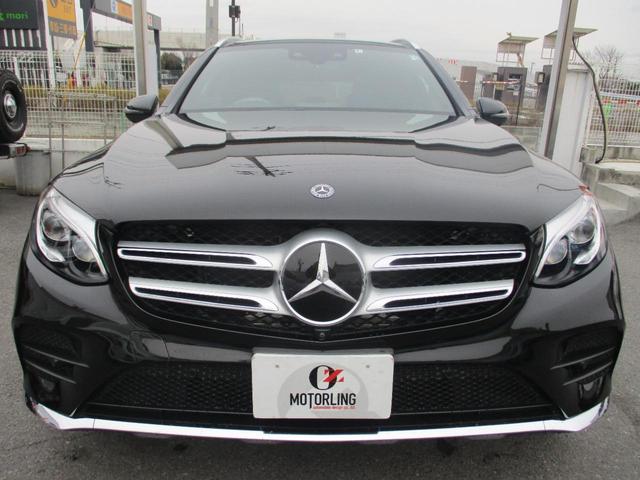 GLC220d 4マチックスポーツ(本革仕様) Bluetooth対応・純正HDDナビ フルセグTV ETC2.0 ガラスルーフ 黒革シート レーダーセーフティ AMG19AW ワンオーナー 新車保証書 ディーラー記録簿8枚有 グー鑑定書付き(5枚目)