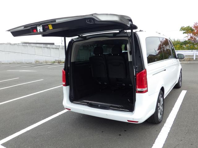 Vクラス V220d アバンギャルド ロング Bluetooth対応ナビ ALPINEフリップダウンモニター ドラレコ 全周囲カメラ ブラックレザーシート パドルシフト ブラインドスポットアシスト 純正18インチアルミ グー鑑定書付き(18枚目)