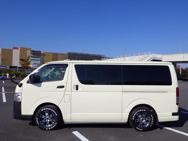 ハイエースバン ロングＤＸ　Ｂｌｕｅｔｏｏｔｈ対応ナビ　全周囲アラウンドビューカメラ　ドラレコ　デジタルインナーミラー　ＴＲＤフルエアロ／マッドフラップ／１５インチＡＷ　特注カラー　衝突軽減　ＯＢＤ診断済み　グー鑑定書付き（12枚目）