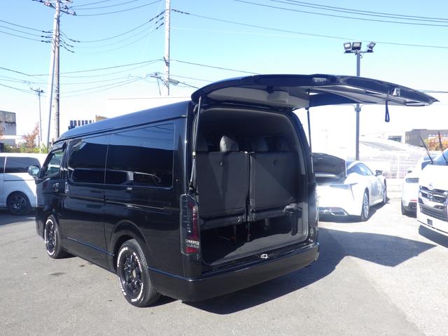 ハイエースワゴン ＧＬ　アルパインビックＸナビ　フィリップダウンモニター　Ｂｌｕｅｔｏｏｔｈ／ＵＳＢ／ＨＤＭＩ接続　前後ドラレコ　セーフティセンス　黒革調シート　ベットキット　ＯＢＤ診断済み　１０人乗り　グー鑑定書付き（13枚目）
