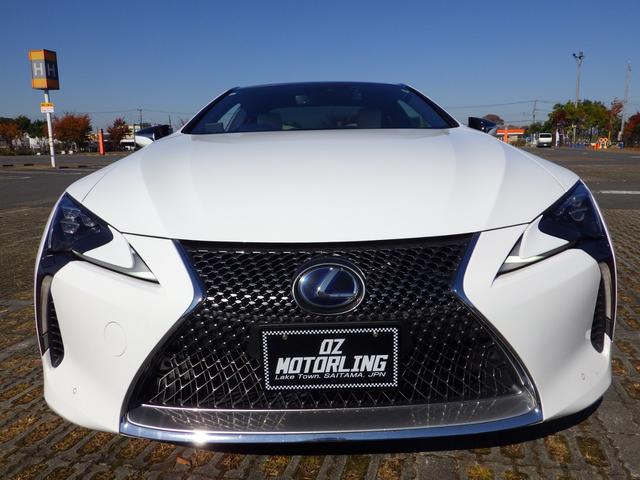 ＬＣ ＬＣ５００ｈ　Ｌパッケージ　Ｂｌｕｅｔｏｏｔｈ対応ナビ　ヘッドアップディスプレイ　ＢＳＭ　ブリージーブルーインテリア　本革シート　シートヒーター／クーラー　ガラスルーフ　禁煙車　ＯＢＤ診断済み　グー鑑定書付き（9枚目）