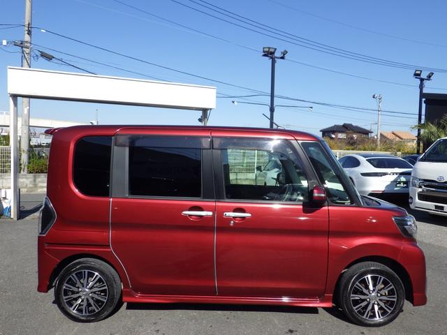 タント カスタムＸ　トップエディションＳＡＩＩＩ　Ｂｌｕｅｔｏｏｔｈ対応ナビ　ＵＳＢ接続可能　前後ドラレコ　スマートアシスト　ハーフレザーシート　アイドリングストップ　パワースライドドア　後期型　禁煙車　記録簿４枚　ＯＢＤ診断済み　鑑定書付き（11枚目）