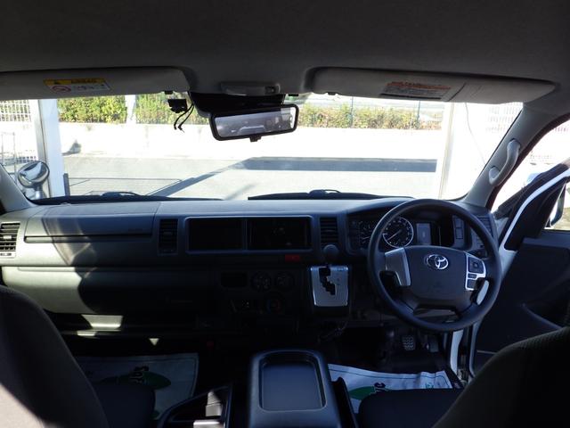 ハイエースバン ＳロングワイドＤＸ　ＧＬパッケージ　４ＷＤ　Ｗエアコン　デジタルインナーミラー　ＬＥＤヘッドライト／フォグ／テール　寒冷地仕様　ワンオーナー　ＯＢＤ診断済み　グー鑑定書付き（19枚目）