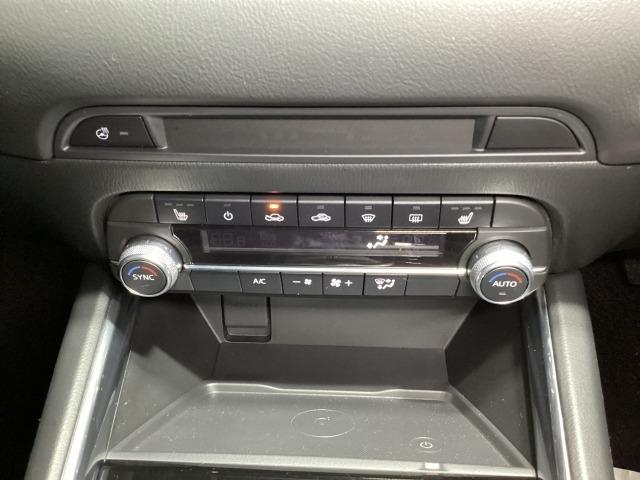 CX-5 2.5 25S スポーツ アピアランス 追従走行 DSC 地デジ 本革 LEDヘッドライト ETC車載器 TV Pシート BTオーディオ オートエアコン ドライブレコーダー Pセンサー アドバンスドキー オートライト 記録簿 シートヒーター(20枚目)