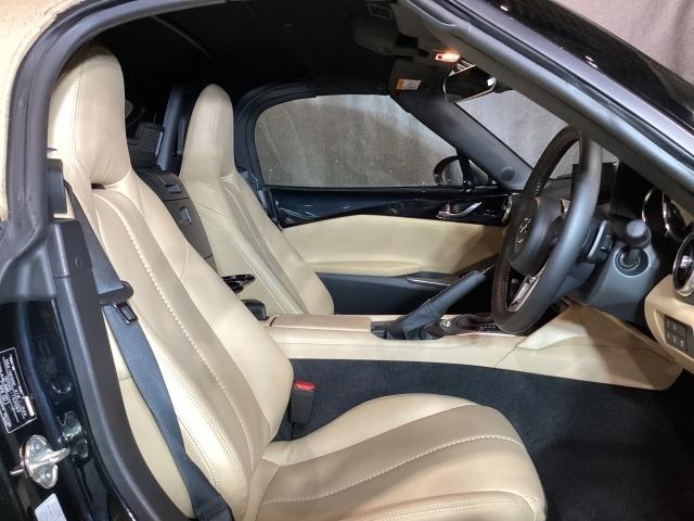 ロードスター 1.5 S レザーパッケージ V セレクション 6AF ETC オートライト ドラレコ Bluetooth接続 アイドリングストップ 衝突被害軽減ブレーキ フルセグTV BTオーディオ LEDヘッドライト オートライト 本革シート スマートキー(7枚目)