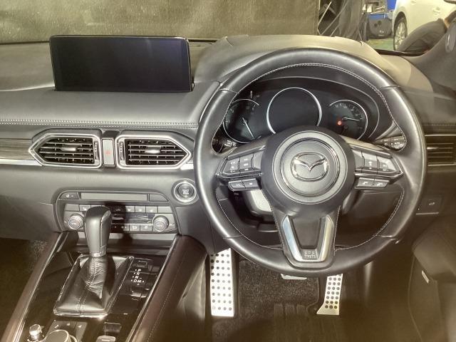 CX-8 2.2 XD Lパッケージ ディーゼルターボ 7人乗り 360°モニター ETC 電動リアゲート Bluetooth BOSE シートヒーター オートリアゲート 定期点検記録簿 レーンキープ 本革シート Bluetooth接続 クリアランスソナー(2枚目)