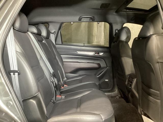 CX-8 2.2 XD Lパッケージ ディーゼルターボ 7人乗り 360°モニター ETC 電動リアゲート Bluetooth BOSE シートヒーター オートリアゲート 定期点検記録簿 レーンキープ 本革シート Bluetooth接続 クリアランスソナー(10枚目)