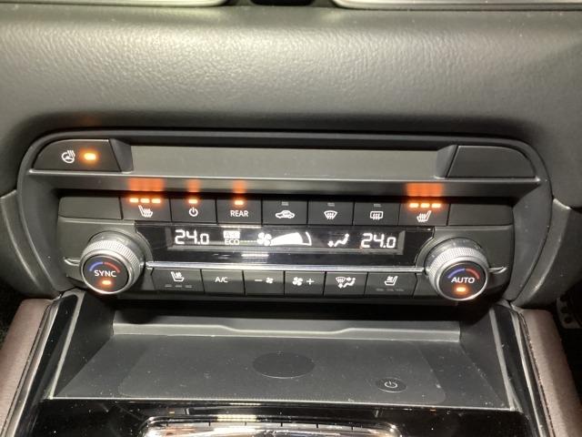 CX-8 2.2 XD Lパッケージ ディーゼルターボ 7人乗り 360°モニター ETC 電動リアゲート Bluetooth BOSE シートヒーター オートリアゲート 定期点検記録簿 レーンキープ 本革シート Bluetooth接続 クリアランスソナー(21枚目)