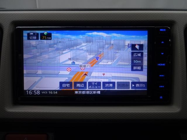 フルセグメモリーナビ付き！今まで行った事の無い所へのドライブでも安心です。
