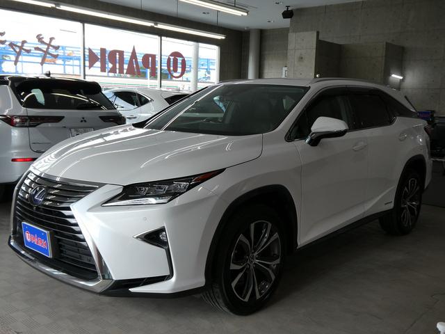 ＲＸ ＲＸ４５０ｈＬ　茶革エアシート・パノラミックビュー・３眼ＬＥＤヘッド・セーフティーＳ・純正ナビ・フルセグ・純正２０ＡＷ・ＨＵＤ・ＢＳＭ・パワーバックドア・ウッドコンビＨ・リアシートヒーター・オートＨＩビーム・７人乗り（6枚目）