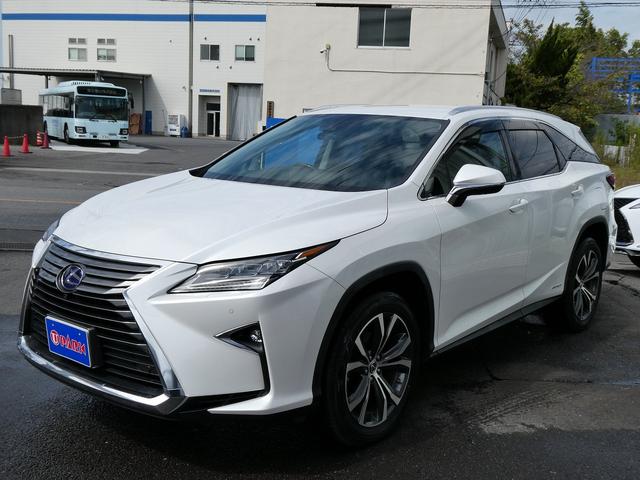 ＲＸ ＲＸ４５０ｈＬ　茶革エアシート・パノラミックビュー・３眼ＬＥＤヘッド・セーフティーＳ・純正ナビ・フルセグ・純正２０ＡＷ・ＨＵＤ・ＢＳＭ・パワーバックドア・ウッドコンビＨ・リアシートヒーター・オートＨＩビーム・７人乗り（71枚目）