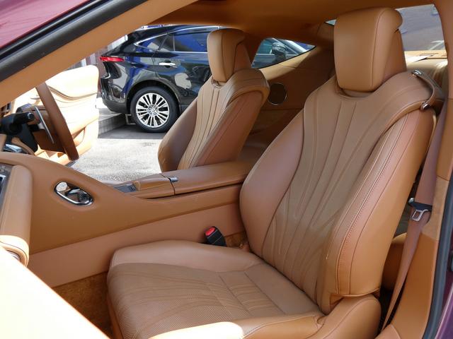 ＬＣ ＬＣ５００ｈ　Ｌパッケージ　茶革エアシート・ガラスルーフ・３眼ＬＥＤヘッド・セーフティＳ・純正ナビ・フルセグ・ＯＰ２１ＡＷ・Ｂカメラ・ＨＵＤ・ＢＳＭ・ＬＫＡ・パドルシフト・オートＨＩビーム・本革ステア・ＥＴＣ２．０・ドラレコ（17枚目）
