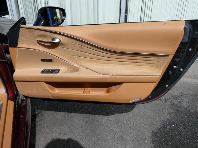 ＬＣ ＬＣ５００ｈ　Ｌパッケージ　茶革エアシート・ガラスルーフ・３眼ＬＥＤヘッド・セーフティＳ・純正ナビ・フルセグ・ＯＰ２１ＡＷ・Ｂカメラ・ＨＵＤ・ＢＳＭ・ＬＫＡ・パドルシフト・オートＨＩビーム・本革ステア・ＥＴＣ２．０・ドラレコ（46枚目）
