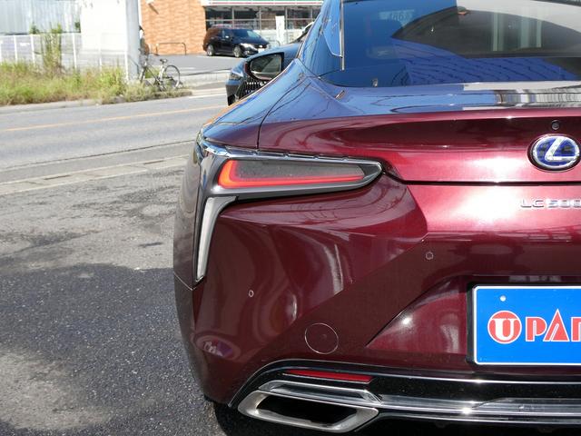ＬＣ ＬＣ５００ｈ　Ｌパッケージ　茶革エアシート・ガラスルーフ・３眼ＬＥＤヘッド・セーフティＳ・純正ナビ・フルセグ・ＯＰ２１ＡＷ・Ｂカメラ・ＨＵＤ・ＢＳＭ・ＬＫＡ・パドルシフト・オートＨＩビーム・本革ステア・ＥＴＣ２．０・ドラレコ（59枚目）